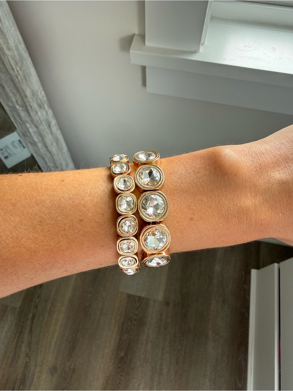 Gold bracelets